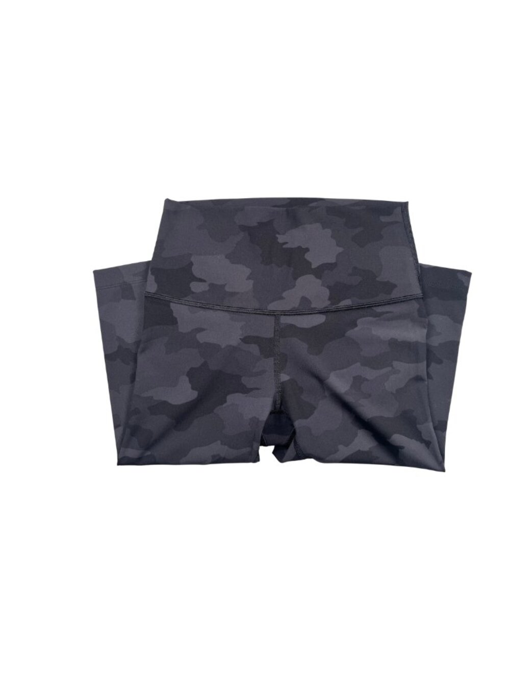 Lululemon Align High Rise Crop Leggings 4 Black/Gray Camo 21"